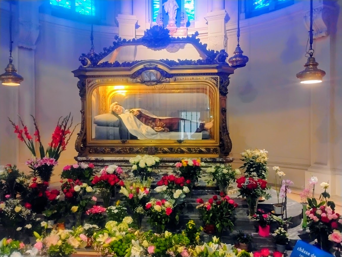 Therese on her Feast Day in Carmel